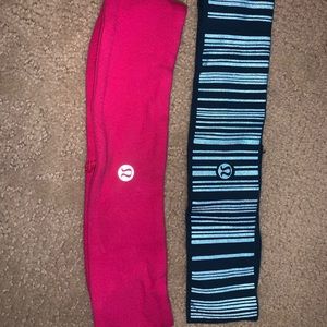 Lulu lemon headband set!!